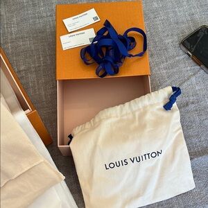 Louis Vuitton Dust Bag and Box